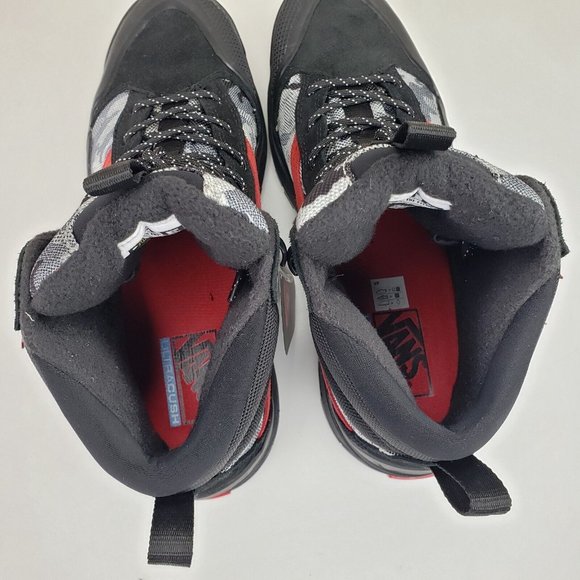 Vans UltraRange Exo Hi MTE 2 Primaloft Boot Mens Size 9.5 Artic Camo / Black Red - Picture 11 of 13